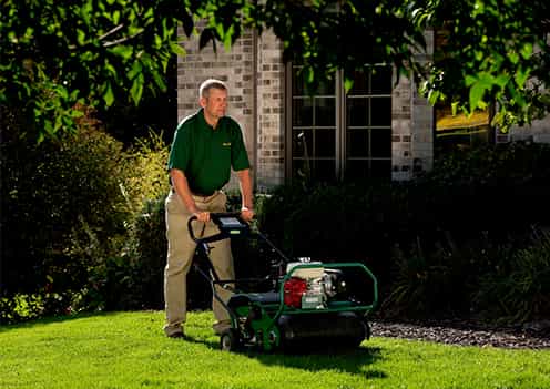 Aerate deals lawn service