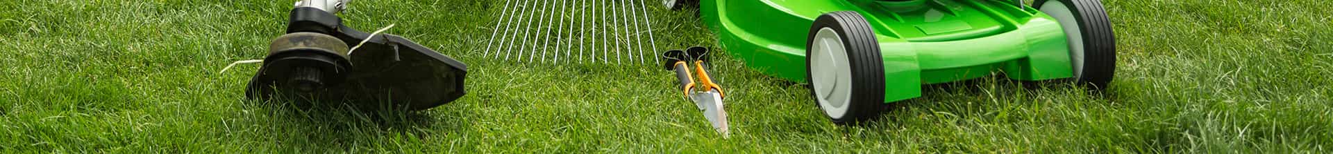 Lawn Tools on Grass