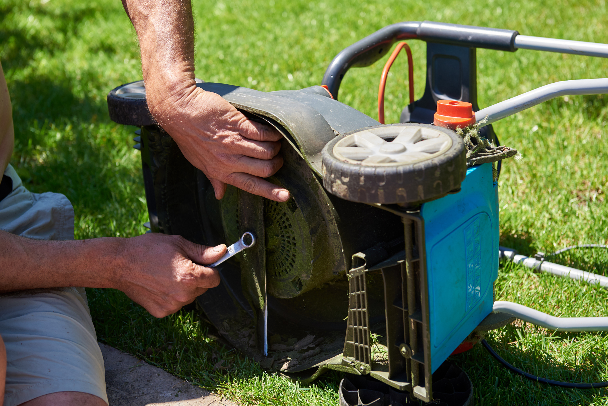 Fixing lawn mower