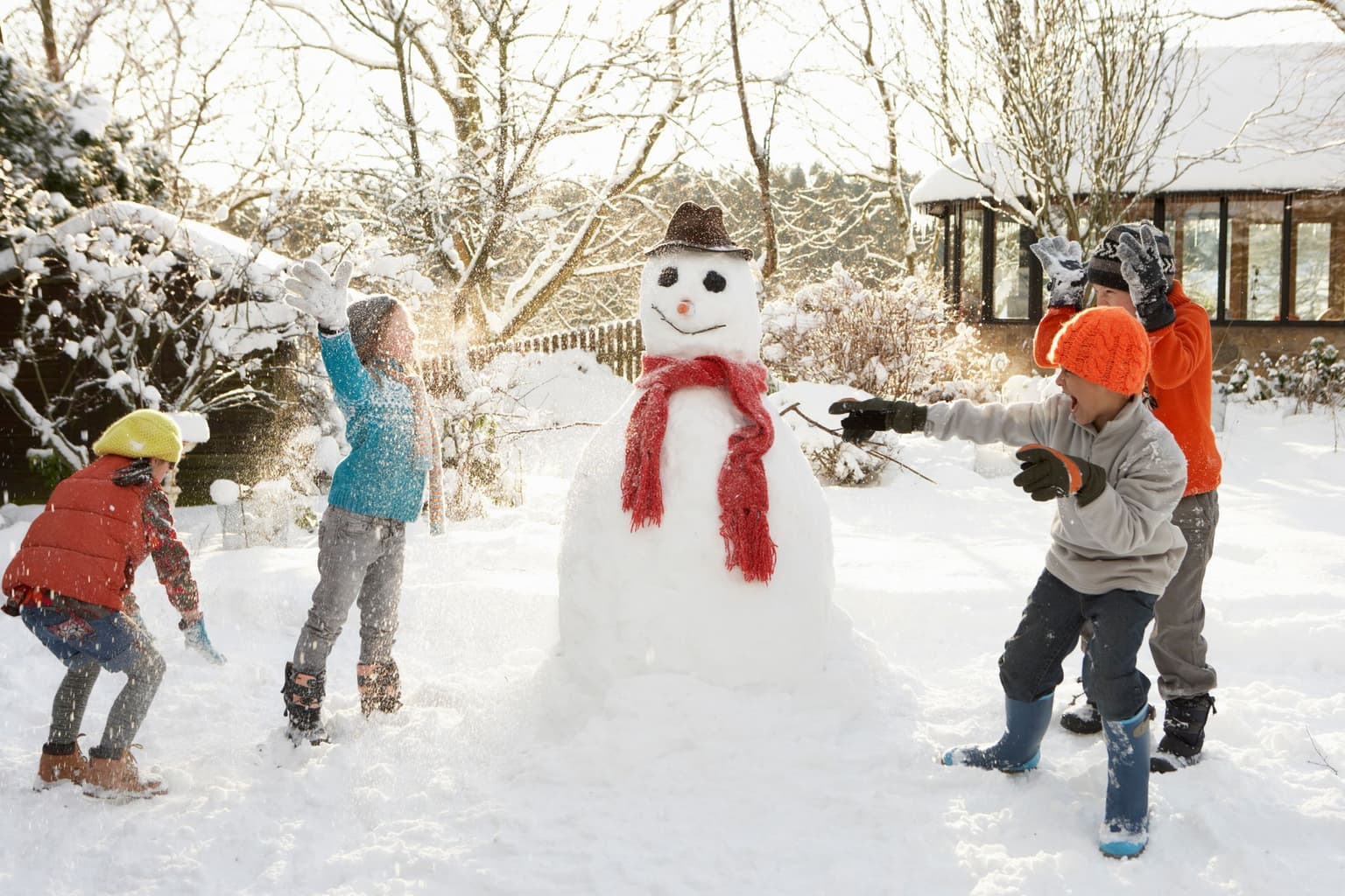 How to Avoid Lawn Damage from Winter Fun